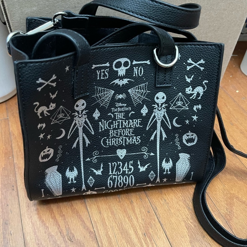 Small The Nightmare Before Christmas spirit board Tote Crossbody by Bioworld